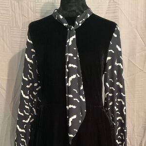 Black Bat Dress